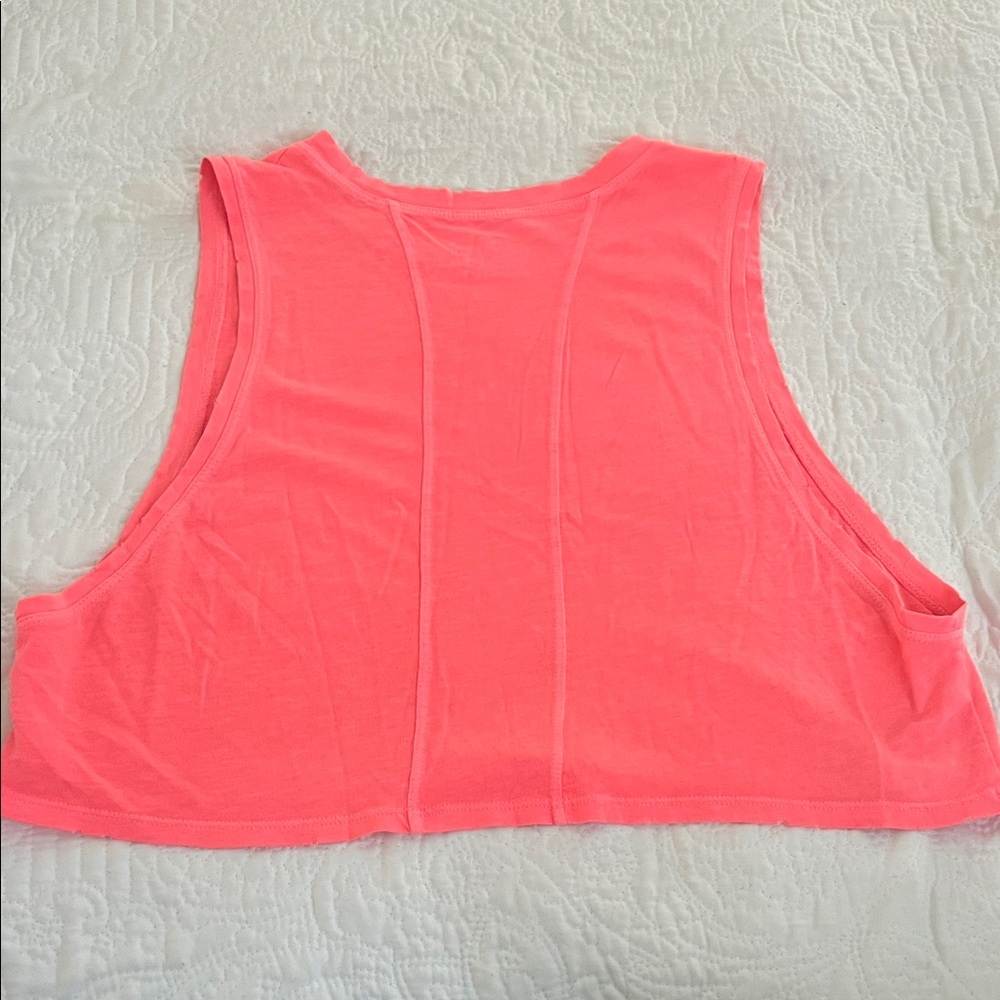Women's Pink Sleeveless Top